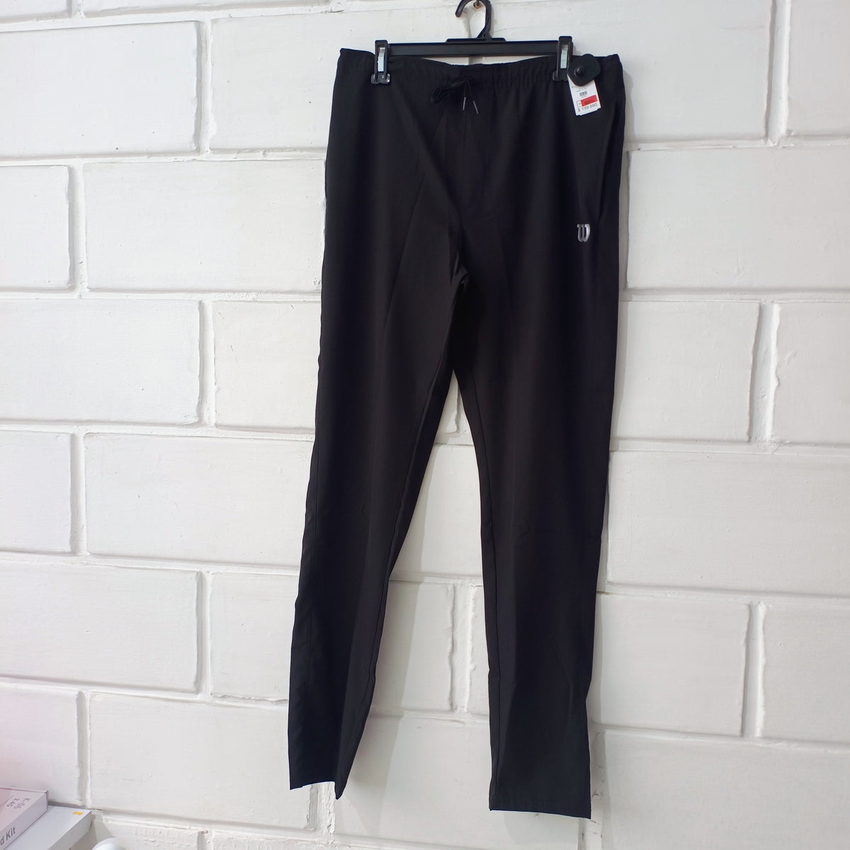 Jogger Liso Wilson Hombre Negro Talla M