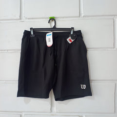 Pantaloneta Wilson Hombre Negra Oscura Talla L