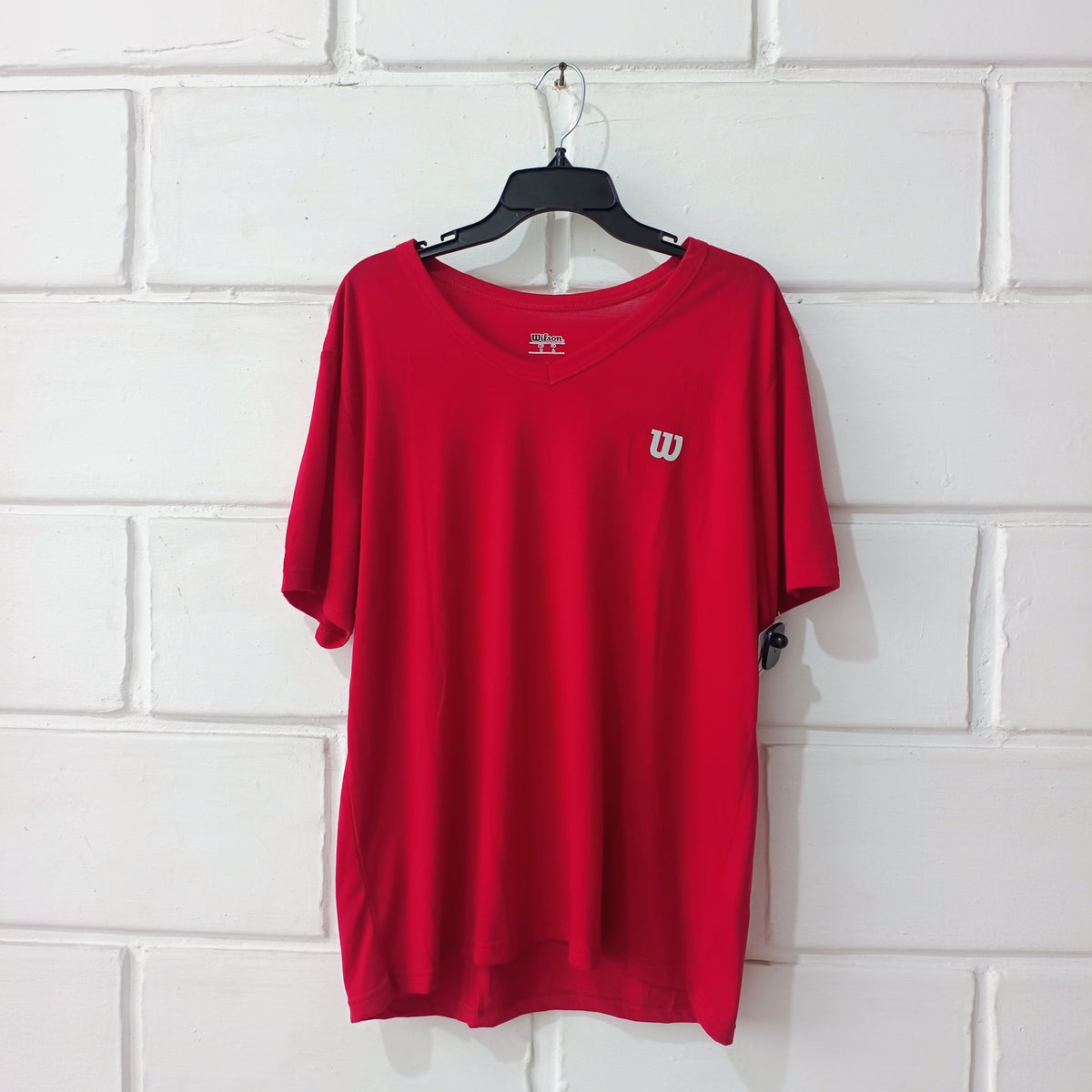 Camiseta Wilson Hombre Roja Talla L